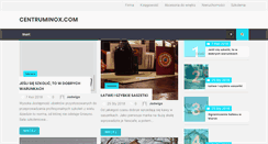 Desktop Screenshot of centruminox.com